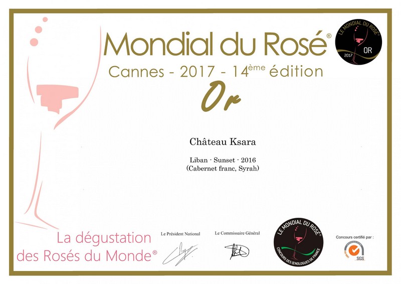 Chateau Ksara Raises The Bar in Cannes